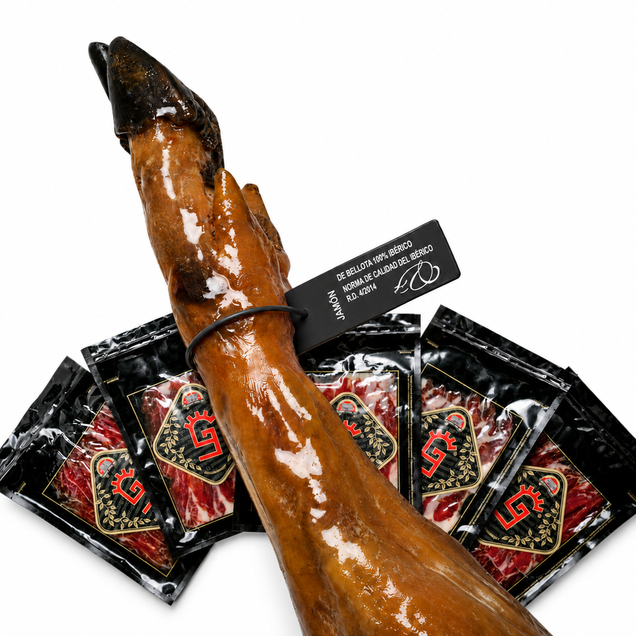 Loncheado Jamón de bellota 100% ibérico